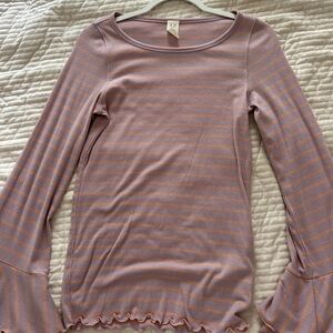 free people statement sleeve shirt